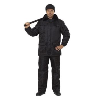 Куртка рабочая зимняя удлиненная "Телохранитель"