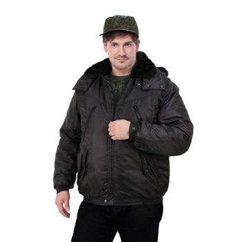Куртка рабочая утепленная "Караул" с капюшоном