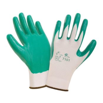 Нитриловые перчатки с легким покрытием "TZ-10 SafeFlex"